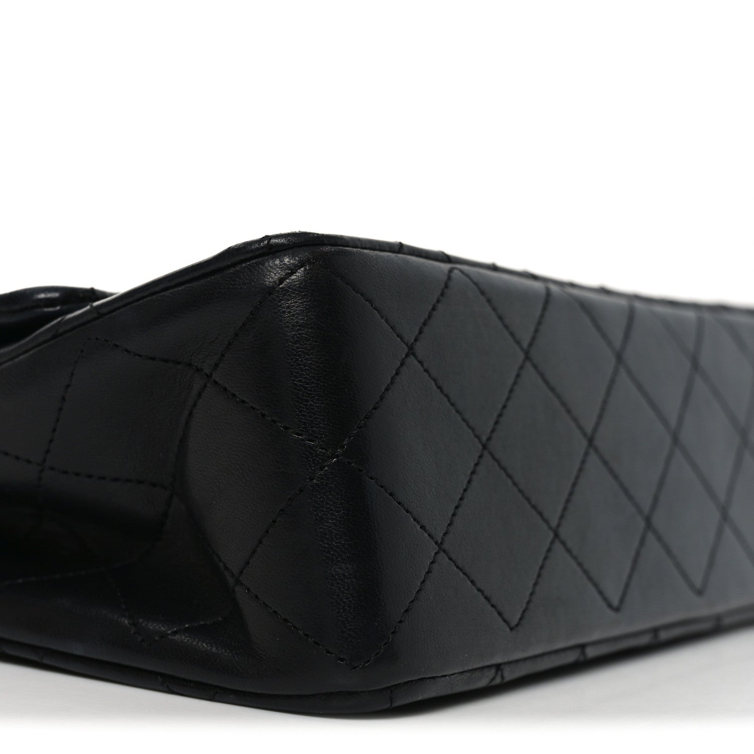 Chanel Lambskin Quilted Small Double Flap Black