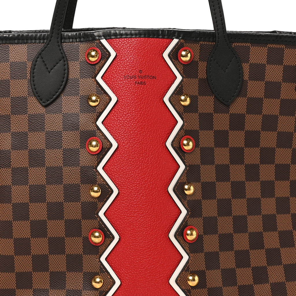 Louis Vuitton Damier Ebene Karakoram Neverfull MM