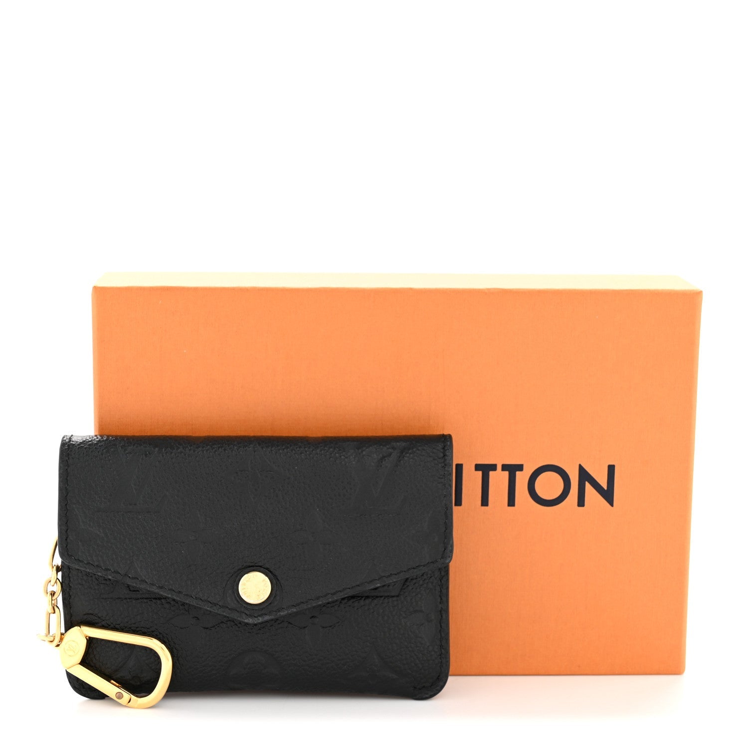 Louis Vuitton Empreinte Key Pouch Black