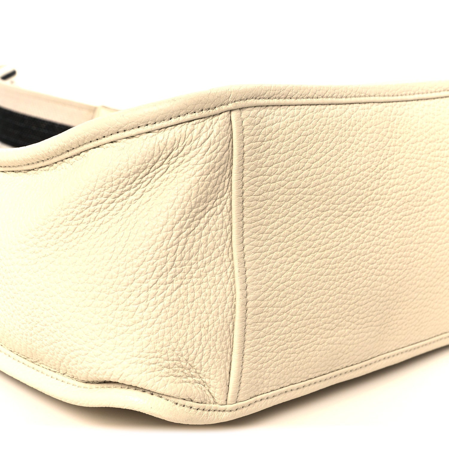 Prada Vitello Daino Soft Hobo Messenger Bag White