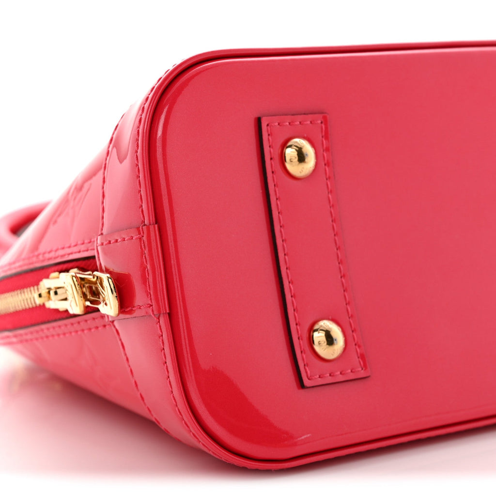 Louis Vuitton Vernis Alma BB Hot Pink