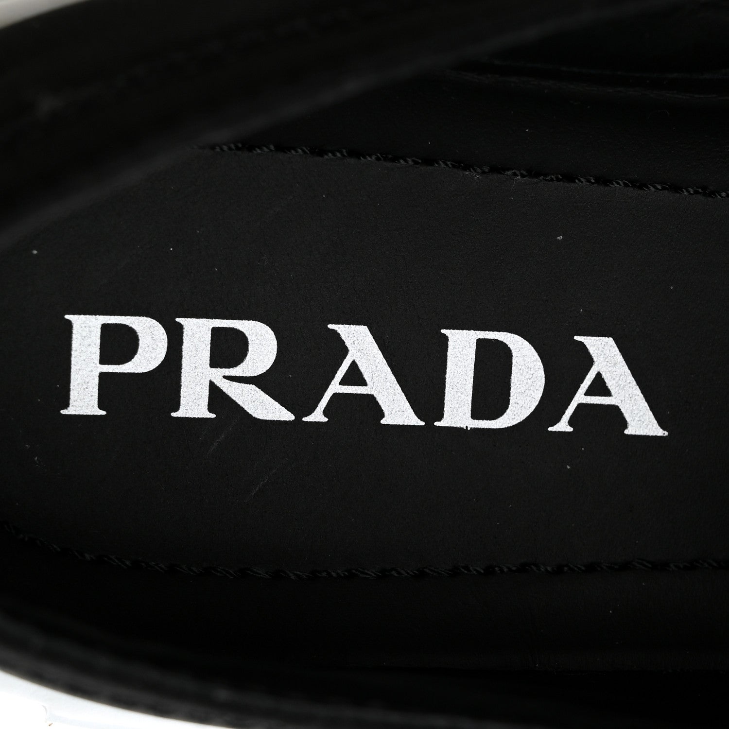 Prada Re-Nylon Gabardine Triangle Logo Double Wheel 50mm Sneakers 38 Black