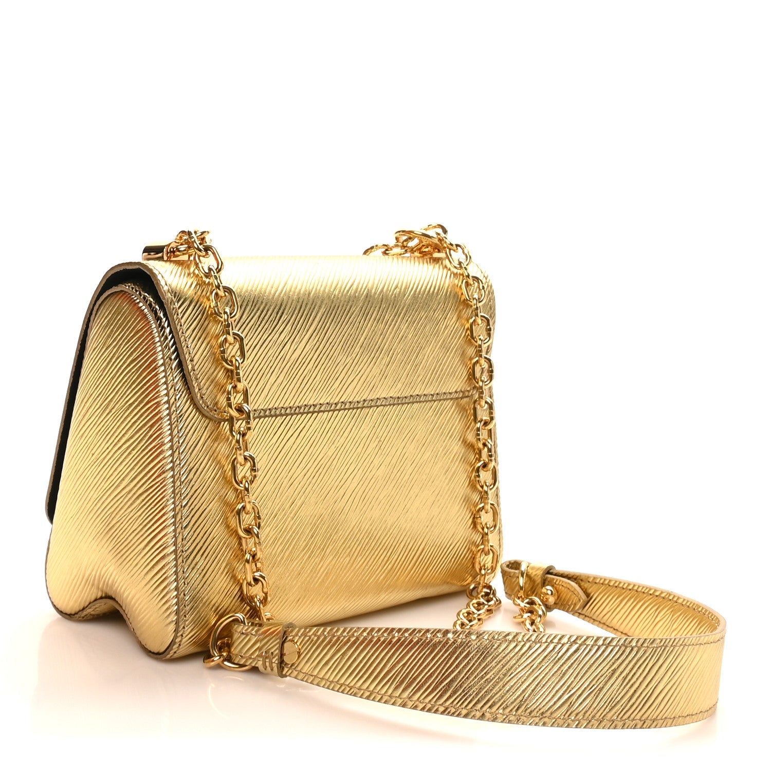 Louis Vuitton Epi Twist Shoulder Bag PM Gold