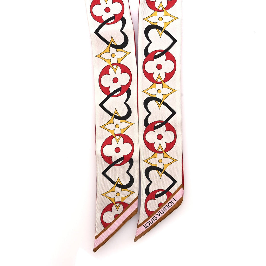 Louis Vuitton Silk My True LV BB Bandeau Red