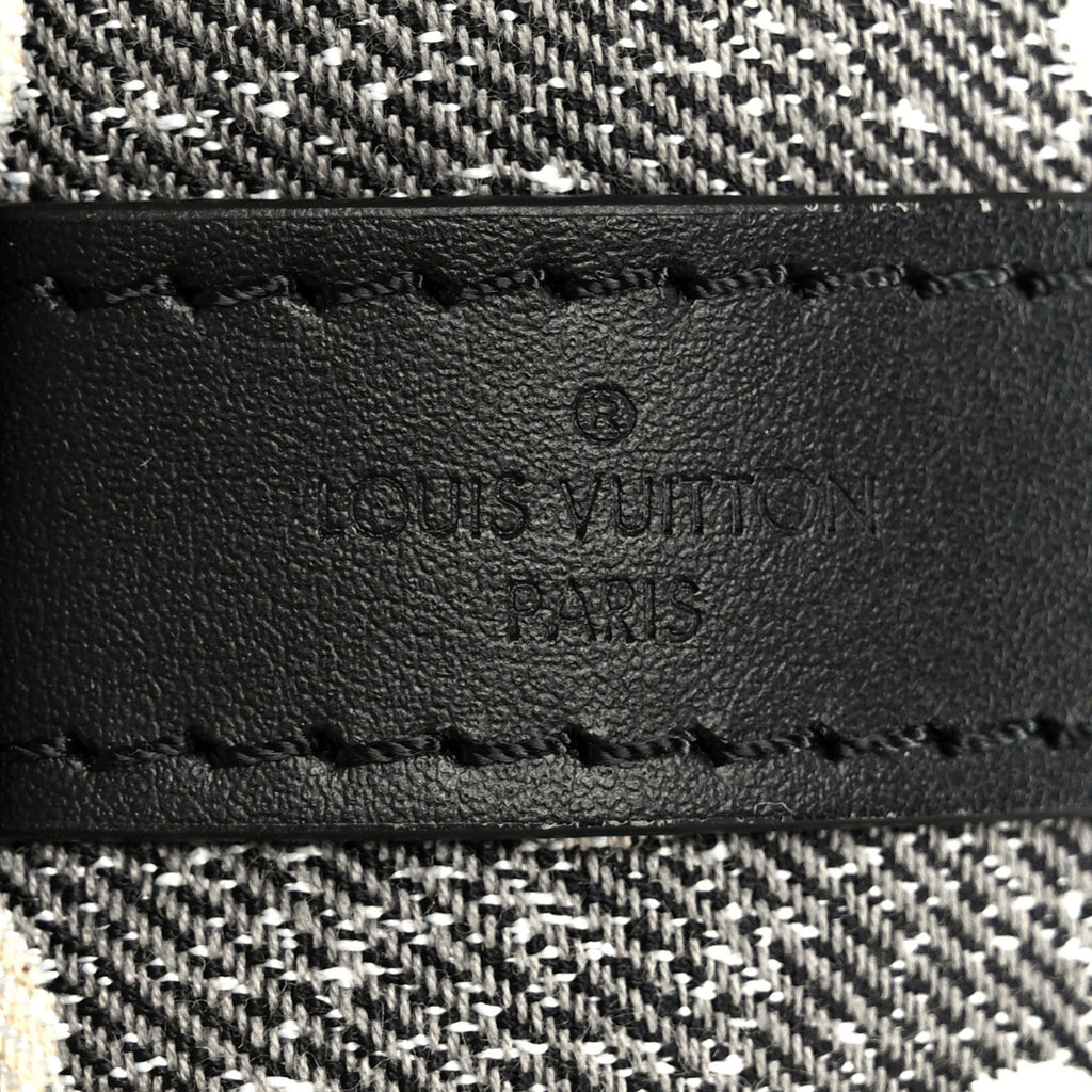 Louis Vuitton Denim Monogram Jacquard Speedy Bandouliere 25 Black