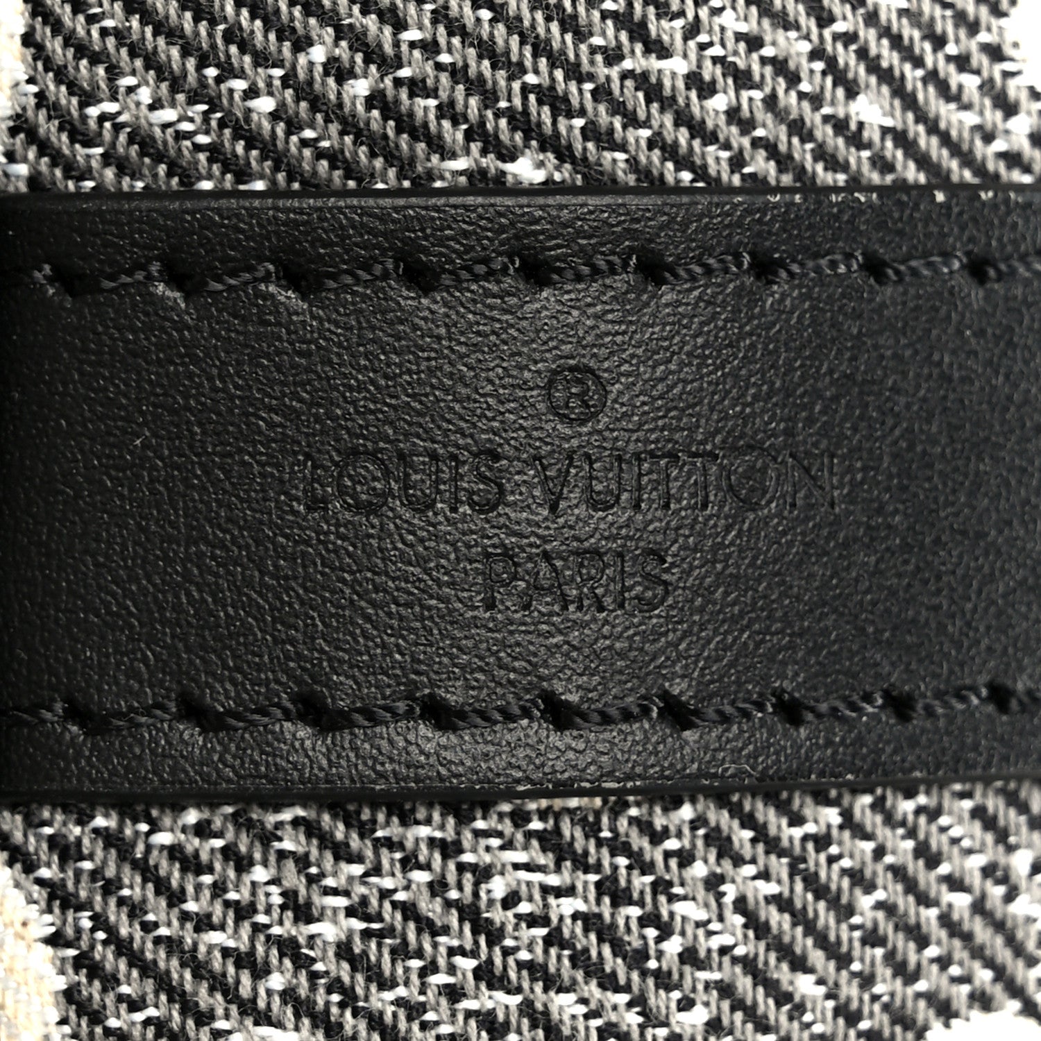 Louis Vuitton Denim Monogram Jacquard Speedy Bandouliere 25 Black