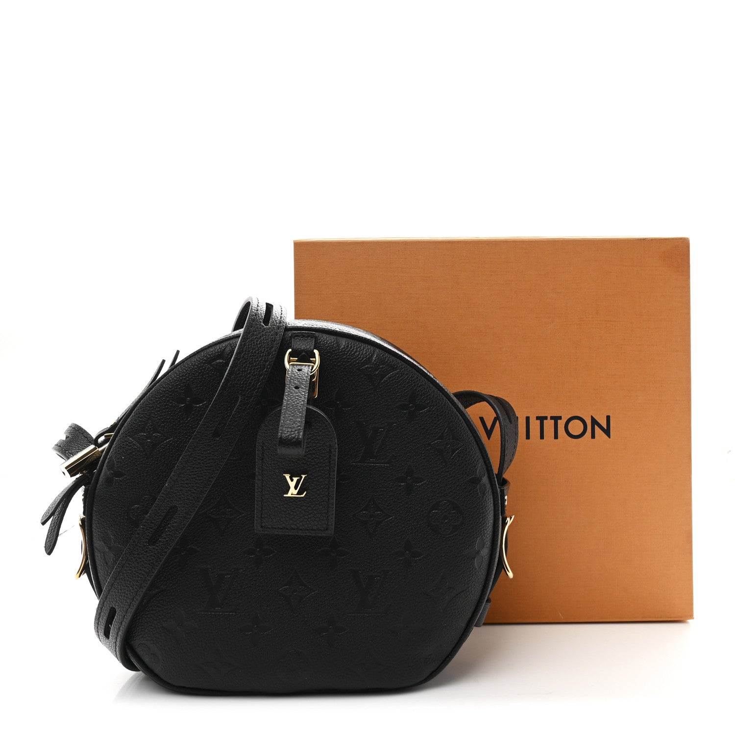 Louis Vuitton Empreinte Boite Chapeau Souple MM Black