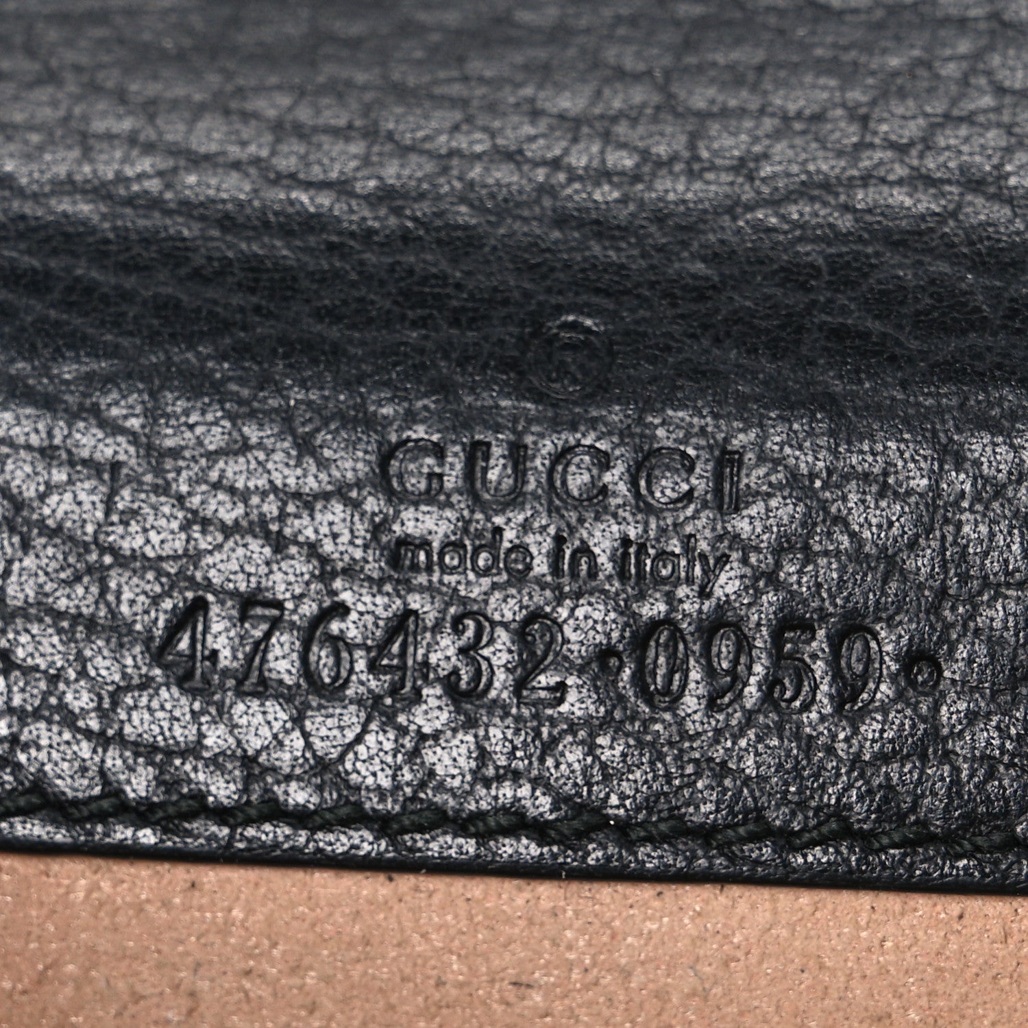 Gucci Calfskin Super Mini Dionysus Shoulder Bag Black
