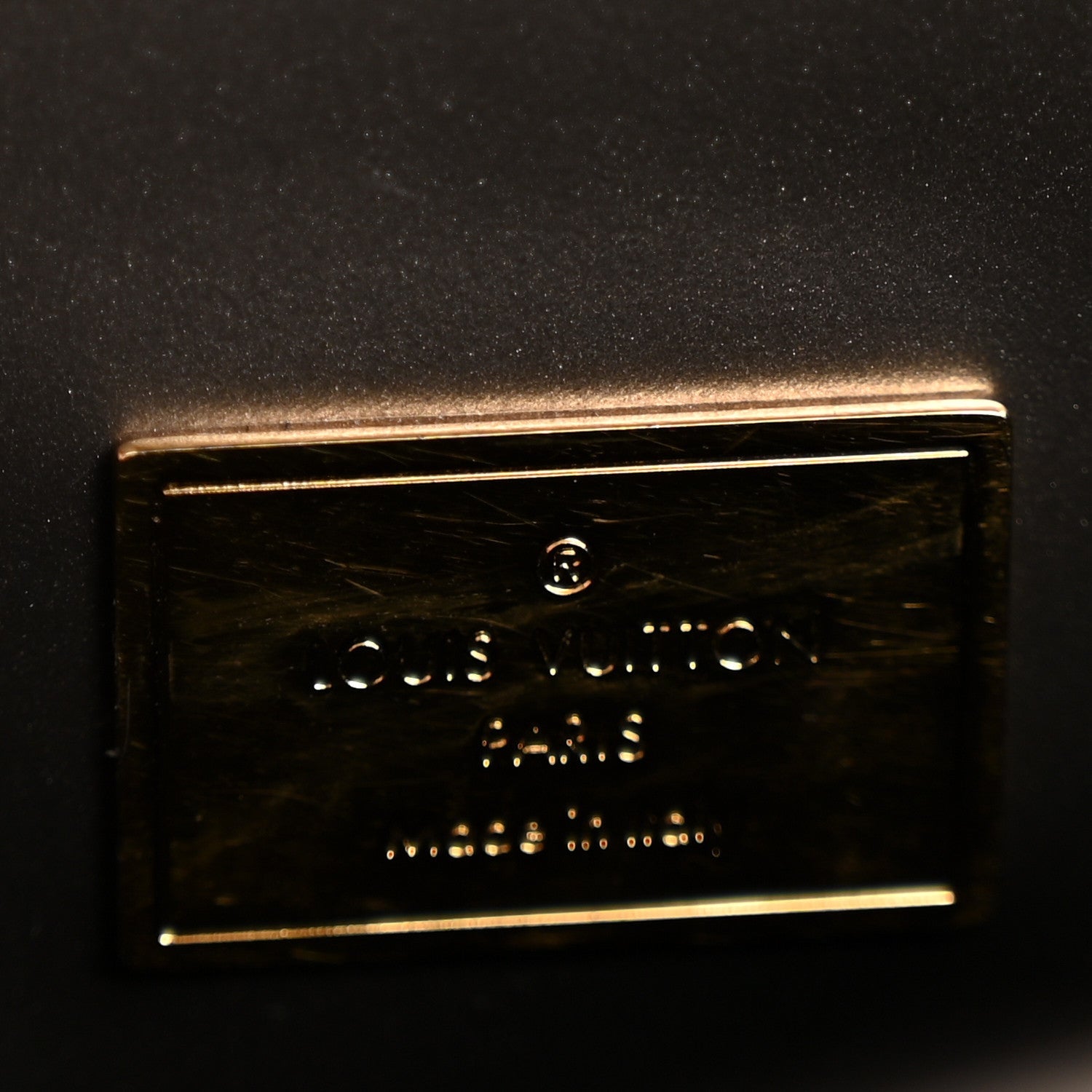 Louis Vuitton Vernis Epi Monogram Spring Street Champagne Metallise