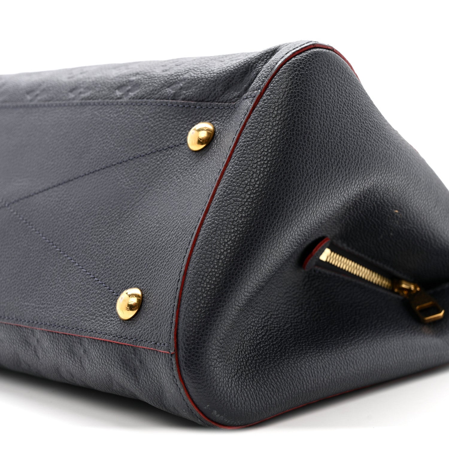 Louis Vuitton Empreinte Montaigne MM Marine Rouge