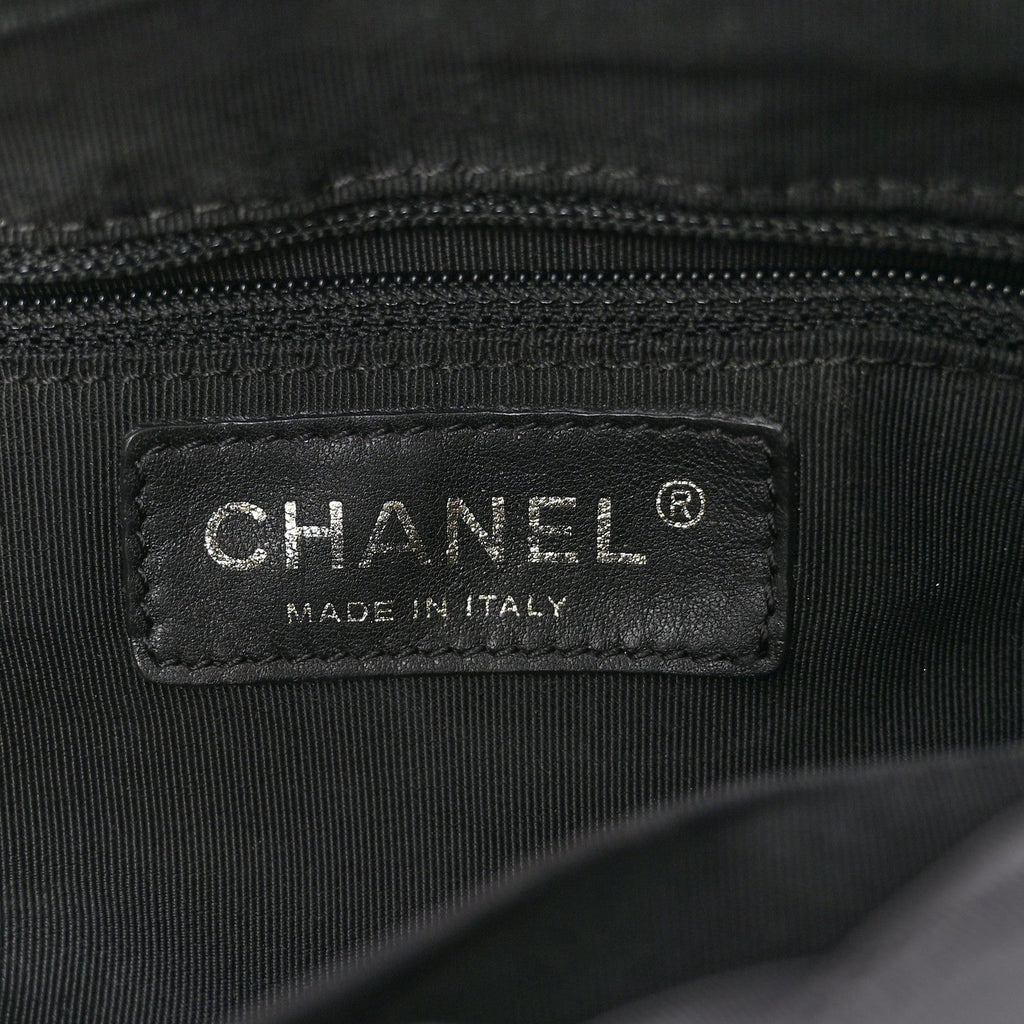 Chanel Caviar Quilted Petit Timeless Tote PTT Black