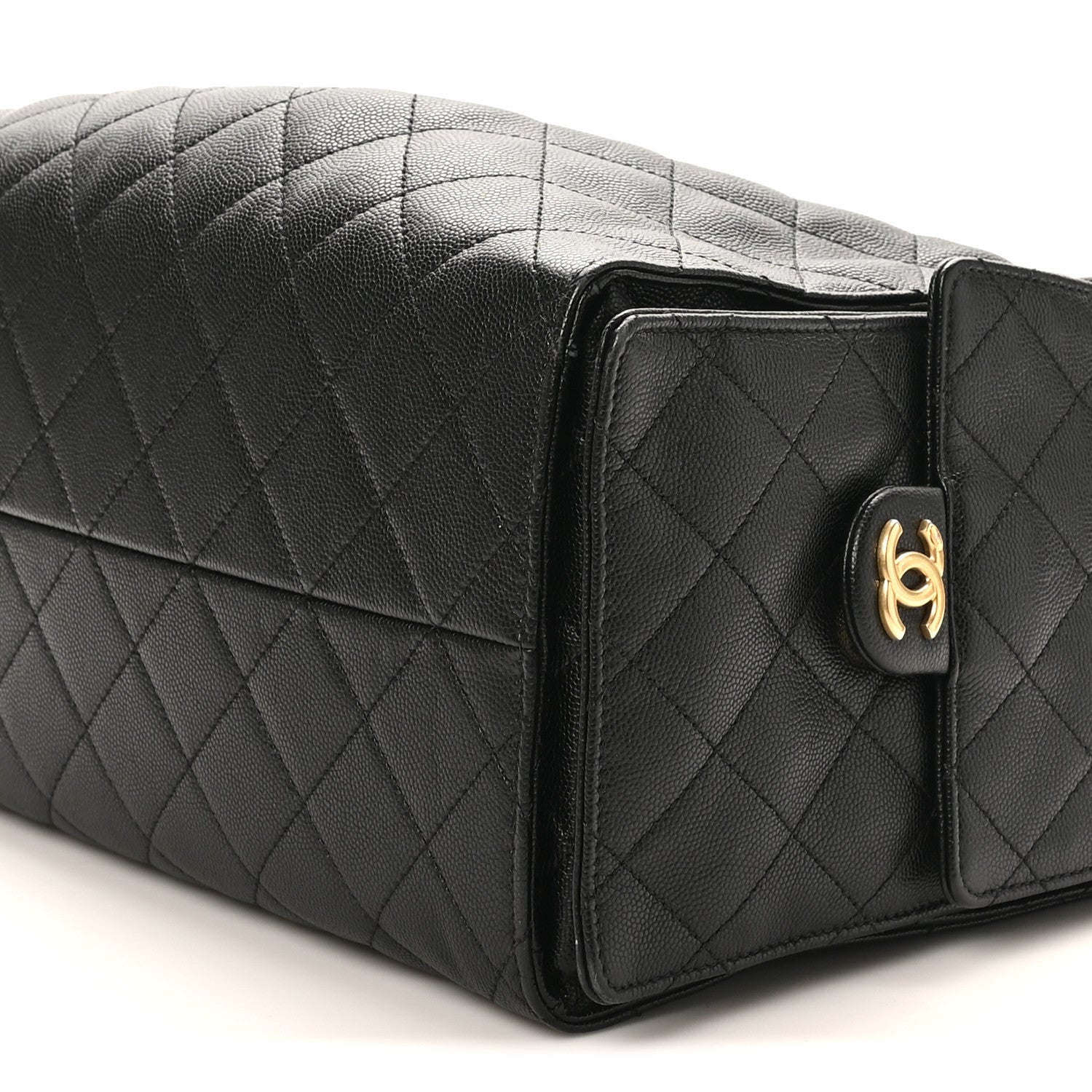 Chanel Caviar Quilted Medium Chanel 25 Handbag Black