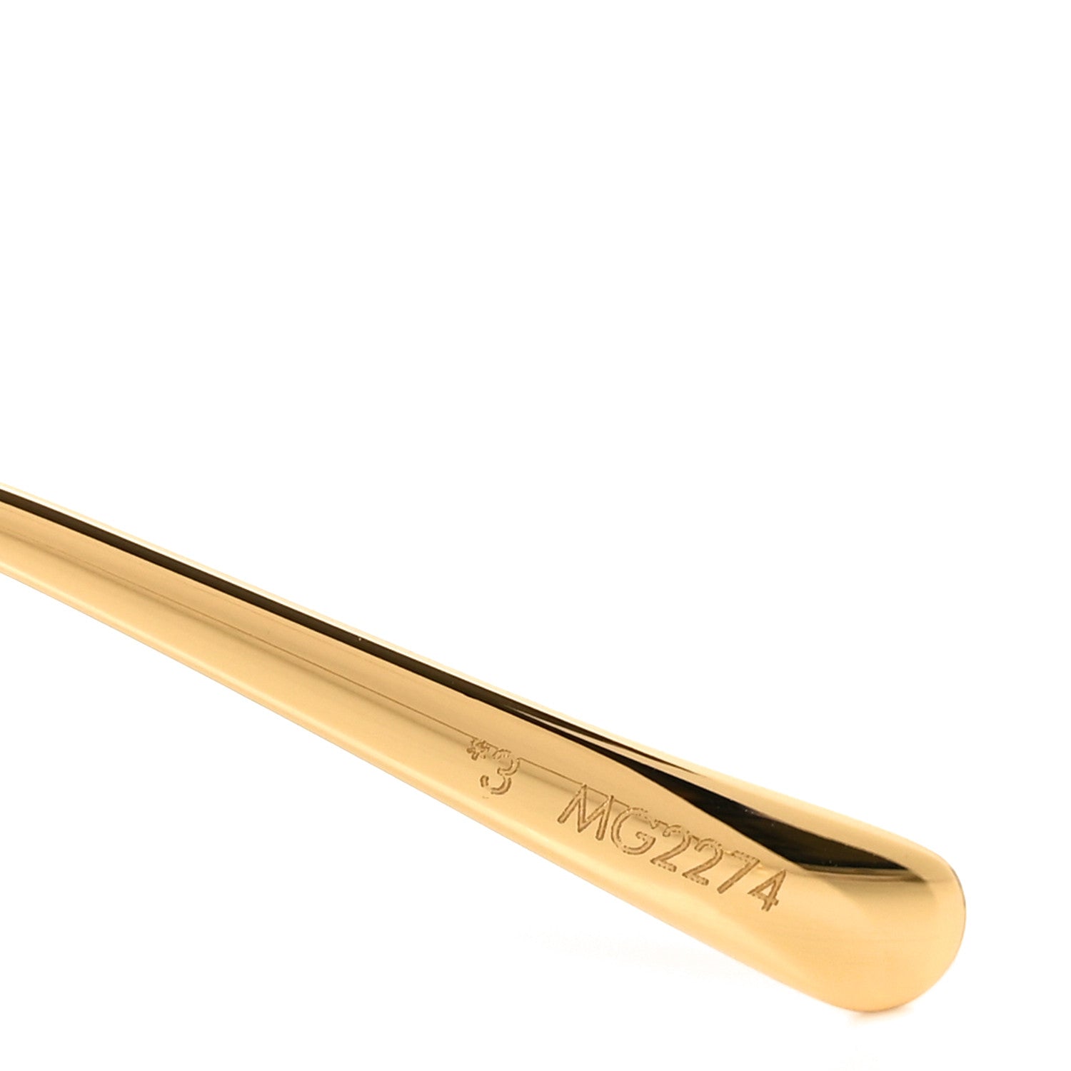 Louis Vuitton Metal My LV Chain Round Sunglasses Z2475U Gold