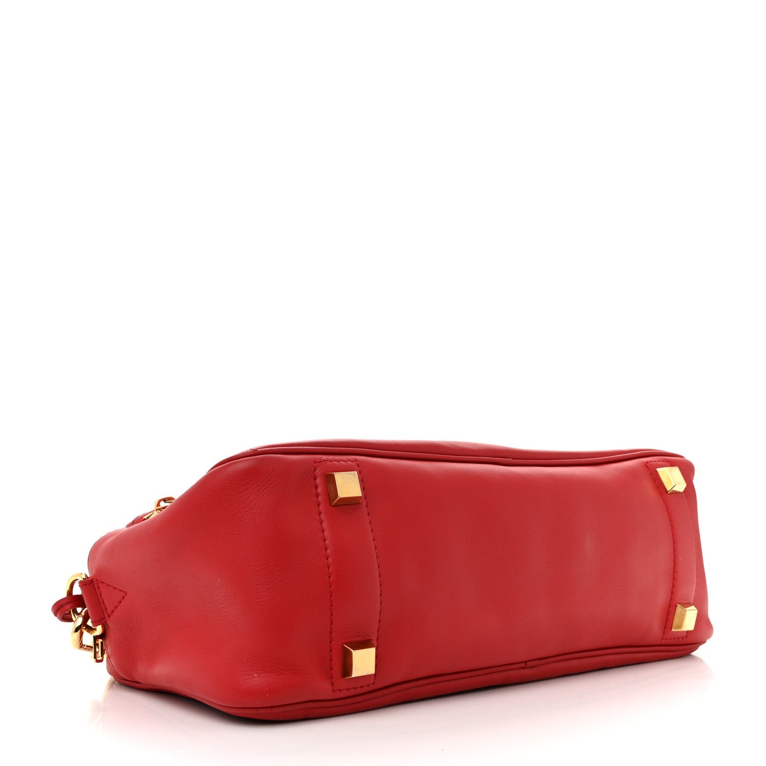 Louis Vuitton Supple Calfskin Paname Take Off Flight Overseas Bag Red