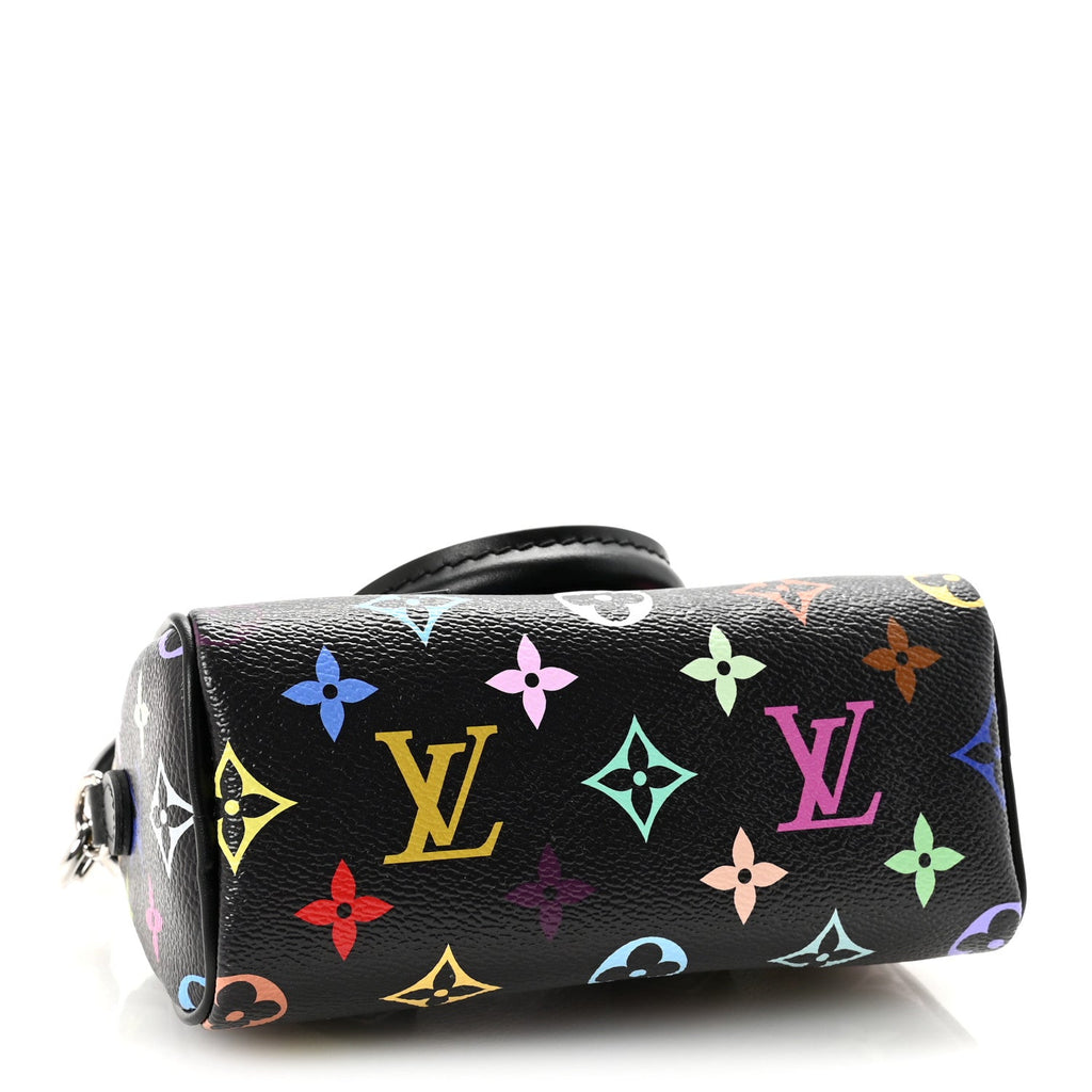 Louis Vuitton LV X TM Monogram Multicolor Nano Speedy Black