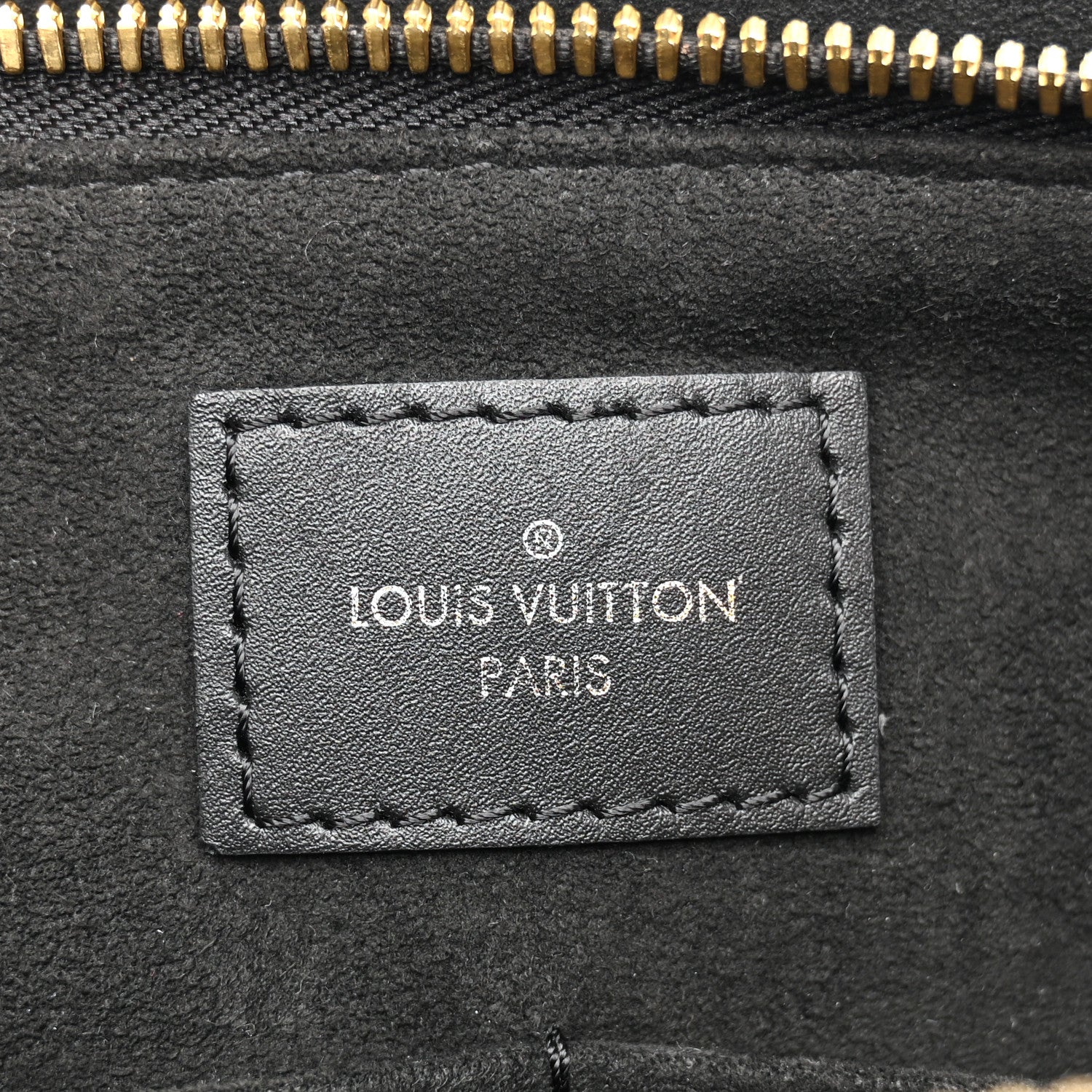 Louis Vuitton Monogram Soufflot MM Black