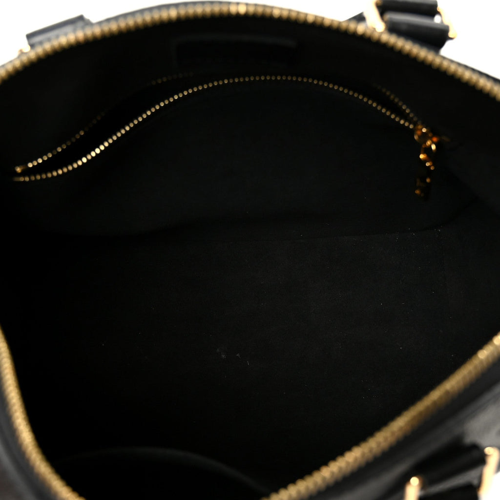 Louis Vuitton Empreinte Monogram Giant Speedy Bandouliere 25 Black