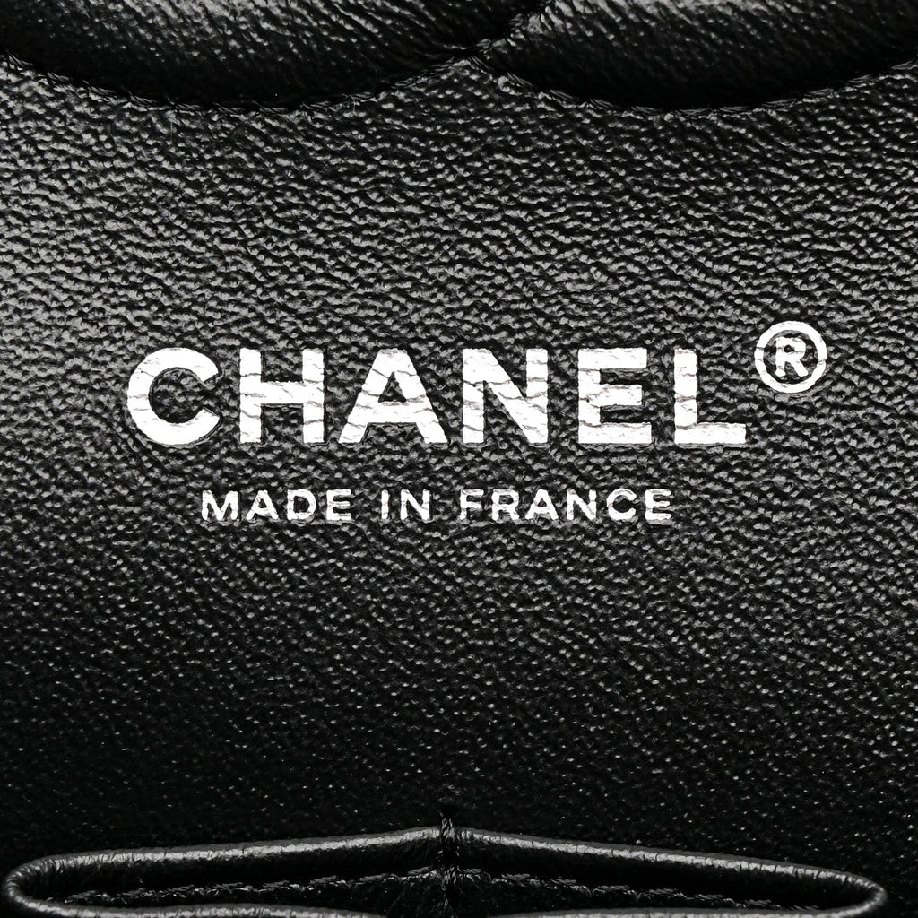 Chanel Velvet Crystal Medium Double Flap Black