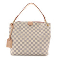 Louis Vuitton Damier Azur Graceful PM Rose Ballerine