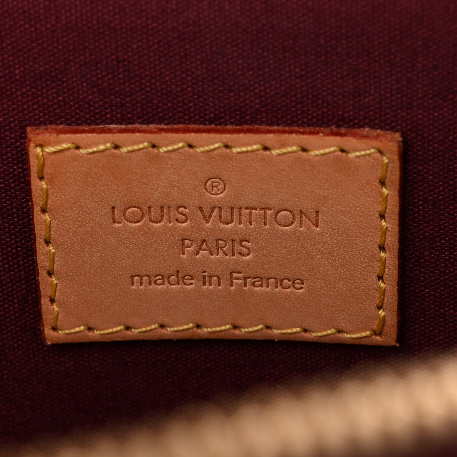 Louis Vuitton Vernis Alma PM Rouge Fauviste