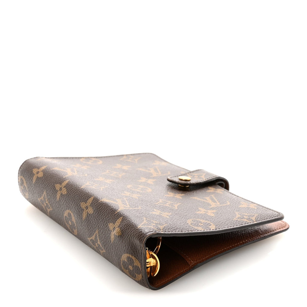 Louis Vuitton Monogram Medium Ring Agenda Cover