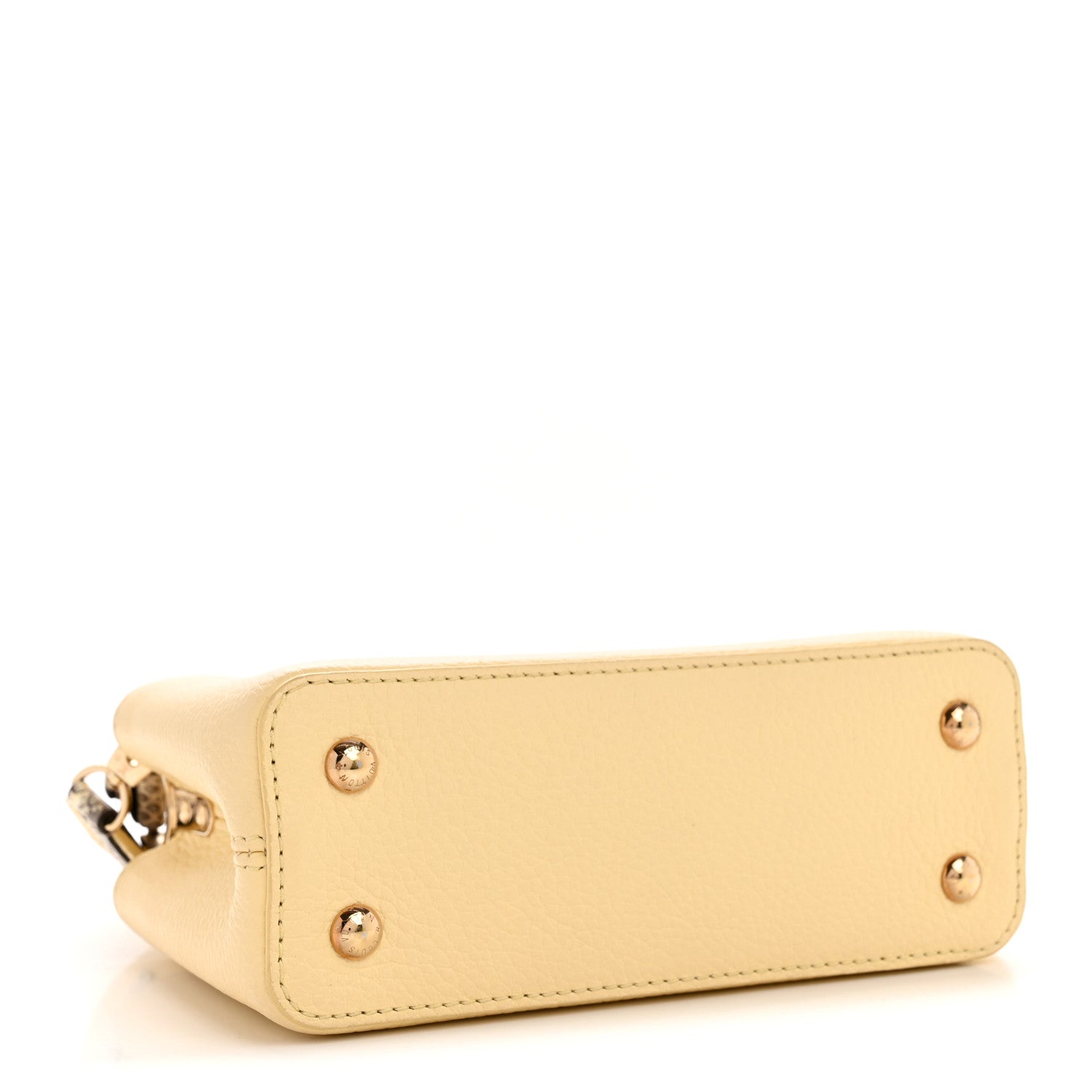 Louis Vuitton Taurillon Snakeskin Mini Capucines Banane