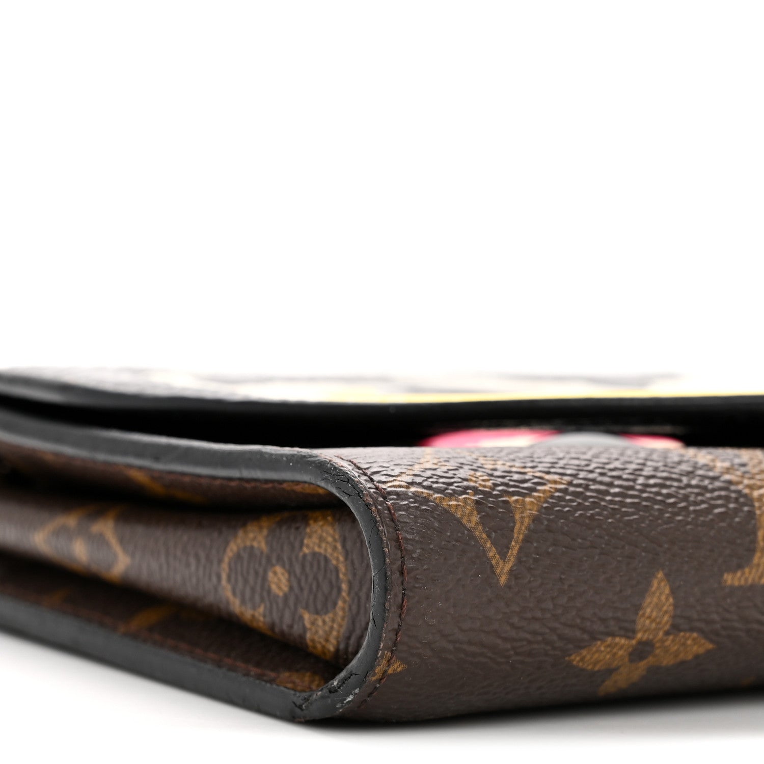 Louis Vuitton Monogram Kabuki Chain Wallet Black