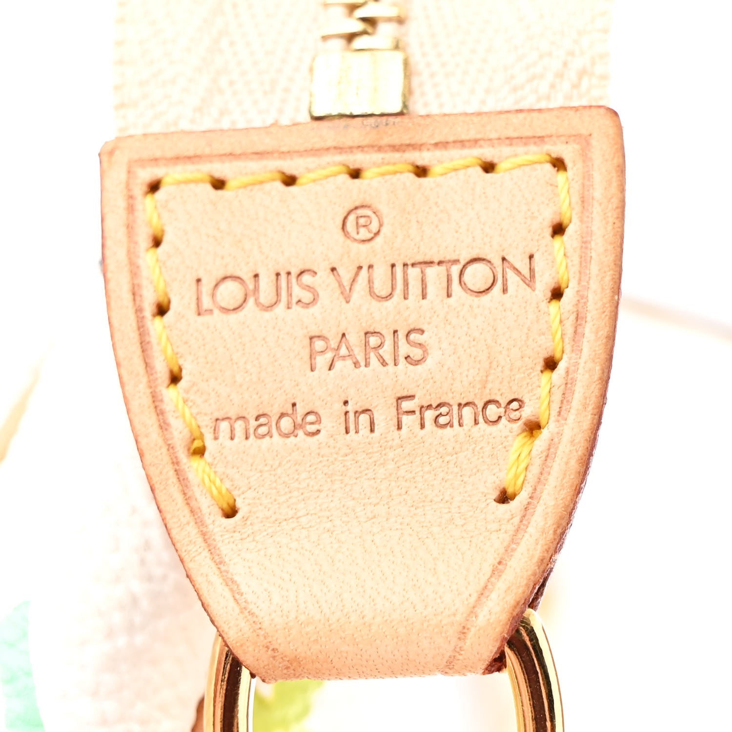 Louis Vuitton Monogram Multicolor Pochette Accessories White