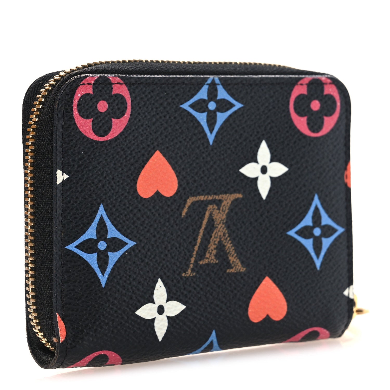 Louis Vuitton Game On Zippy Coin Purse Black