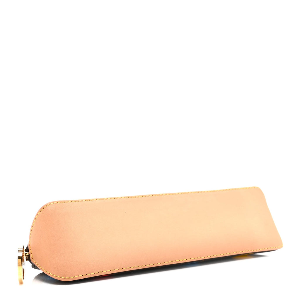 Louis Vuitton X YK Monogram Dots Elizabeth Pencil Pouch Multicolor