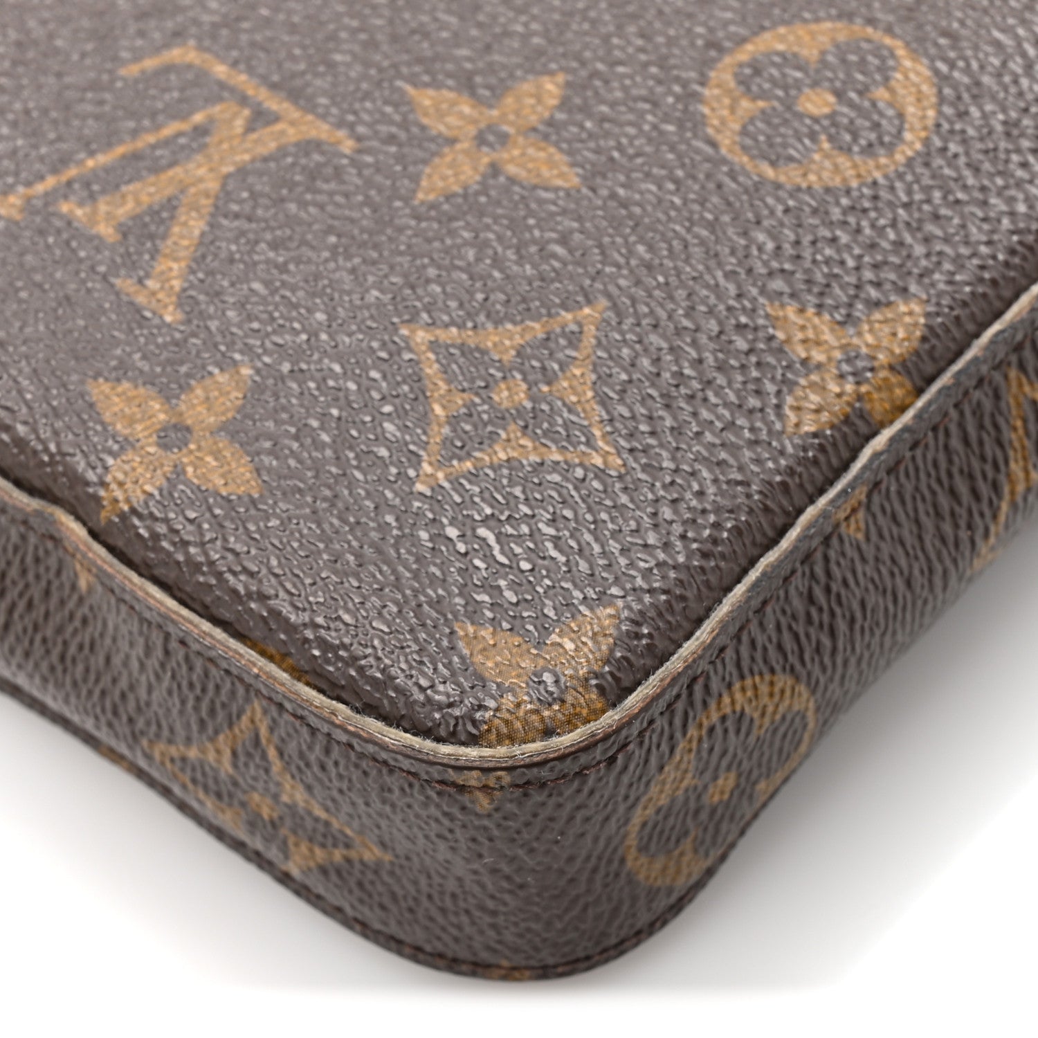 Louis Vuitton Monogram Pochette Felicie Chain Wallet Fuchsia