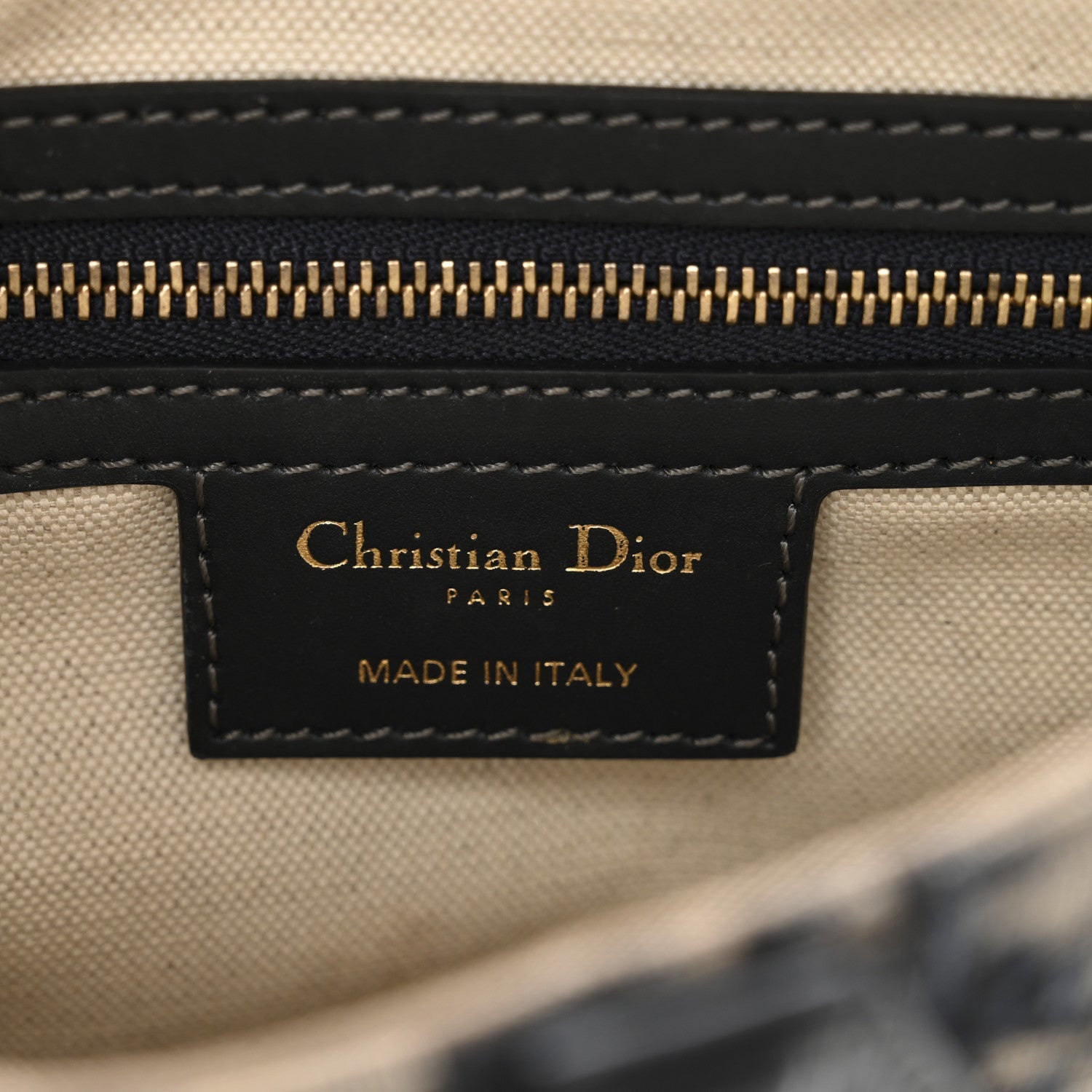 Christian Dior Oblique Saddle Bag Blue