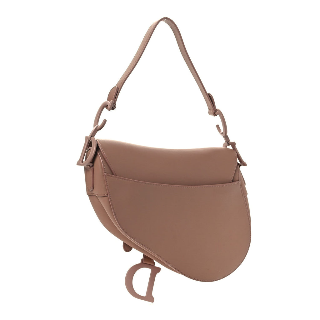 Christian Dior Ultra Matte Calfskin Saddle Bag Fard
