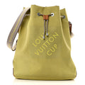 Louis Vuitton Damier Geant Americas Cup Volunteer Bag Yellow