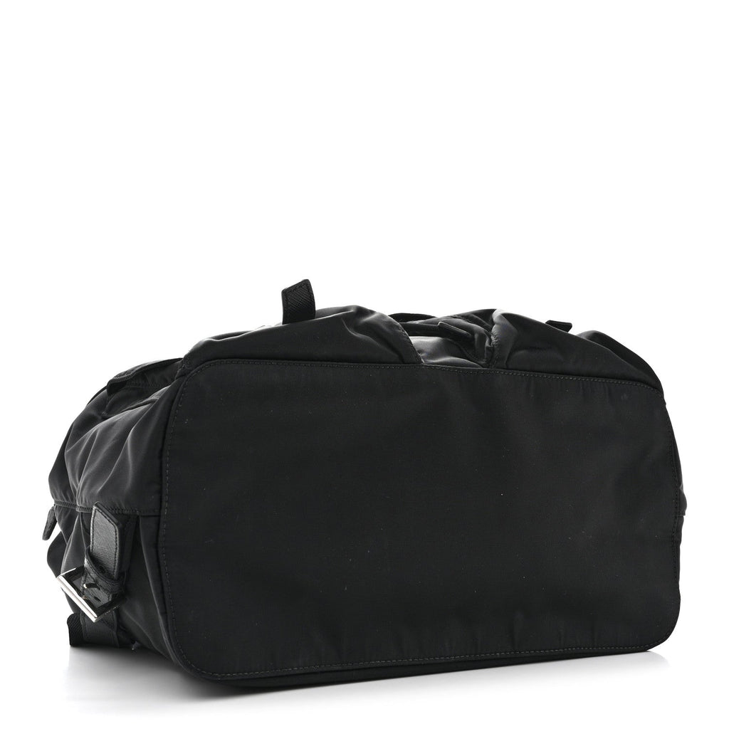 Prada Re-Nylon Saffiano Medium Backpack Black