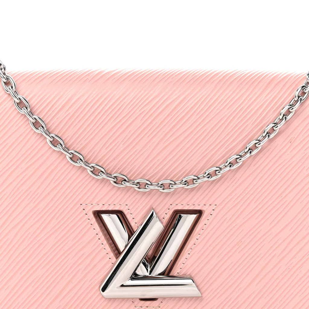 Louis Vuitton Epi Twist Belt Chain Wallet Rose Ballerine