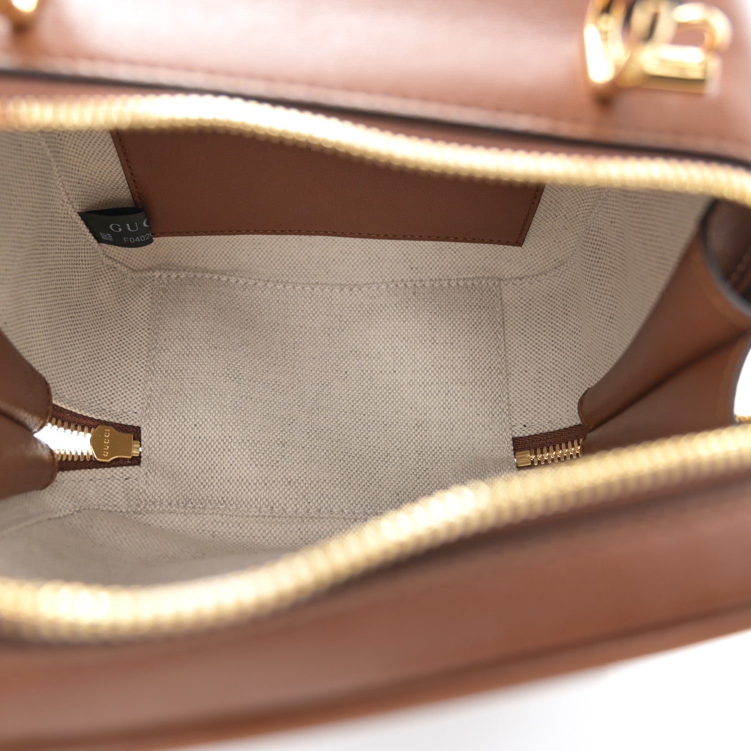 Gucci Sakai Be Green Calfskin Diagonal Stitched Blondie Top Handle Bag Cuir