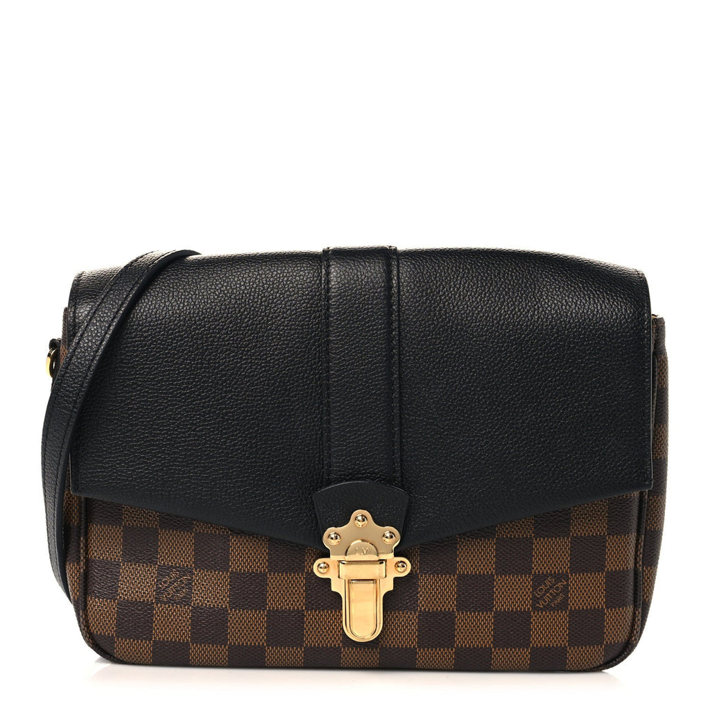 Louis Vuitton Damier Ebene Clapton Black