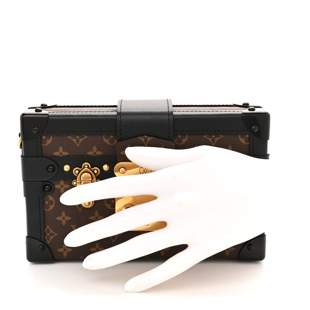 Louis Vuitton Monogram Petite Malle Black