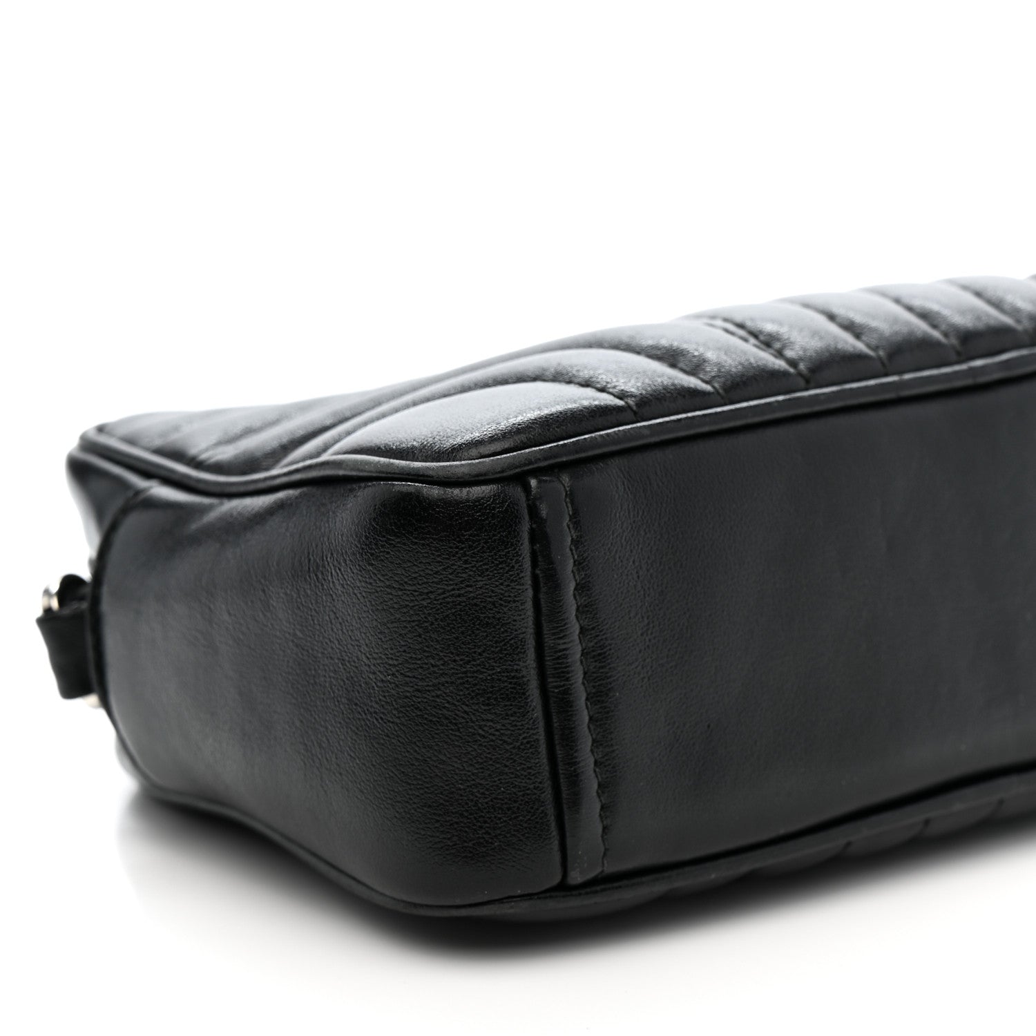 Prada Soft Calfskin Diagramme Camera Bag Black