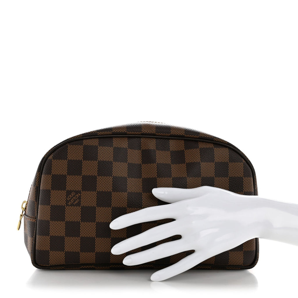 Louis Vuitton Damier Ebene Toiletry Bag 25