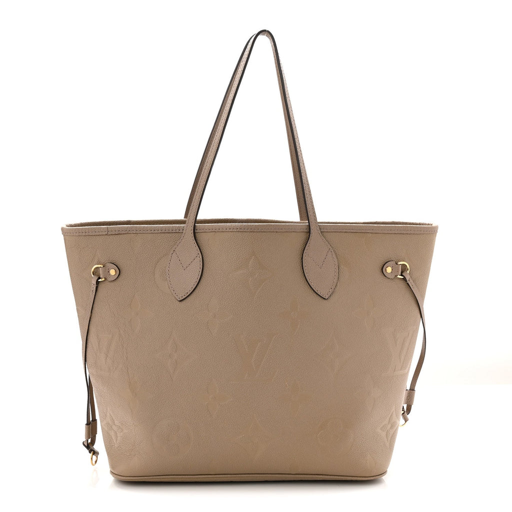 Louis Vuitton Empreinte Monogram Giant Neverfull MM Tourterelle