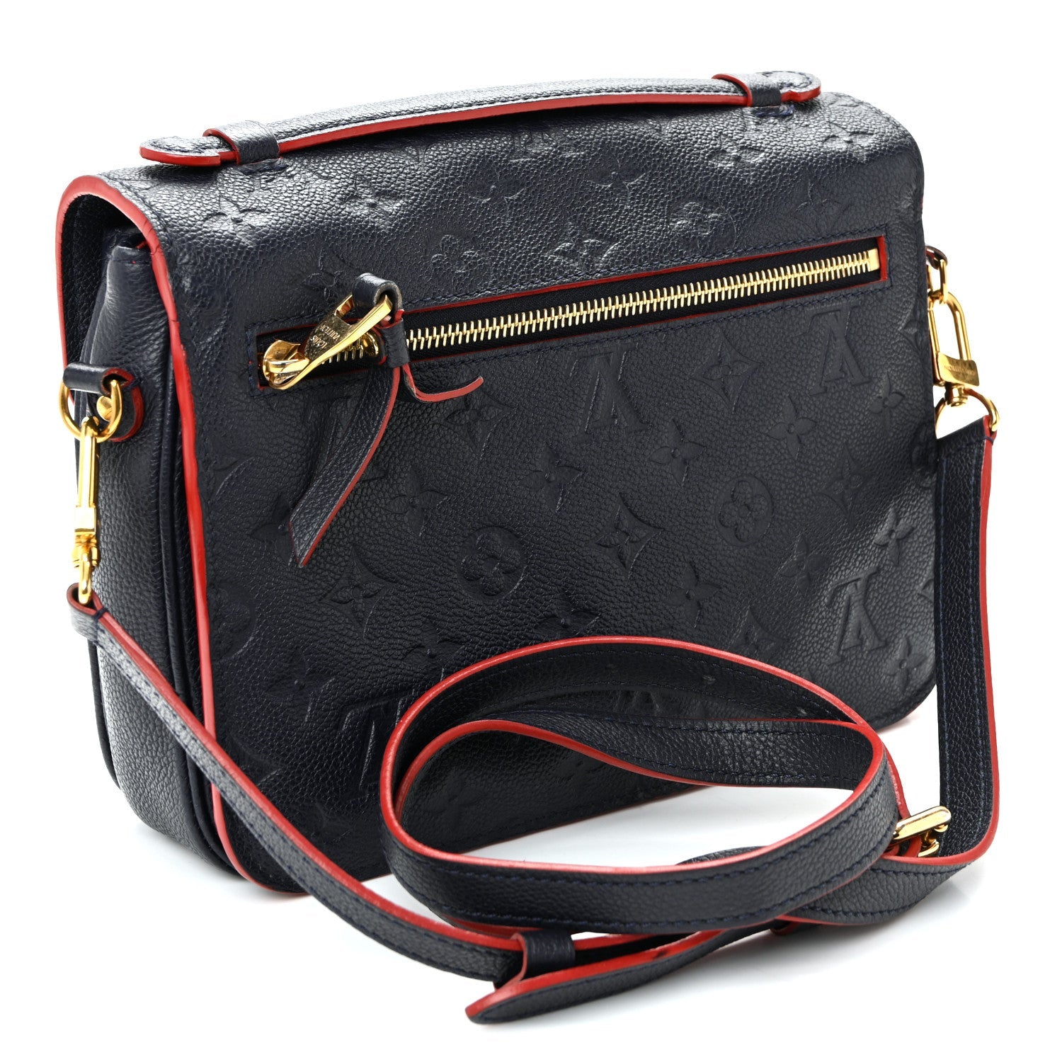 Louis Vuitton Empreinte Pochette Metis Marine Rouge