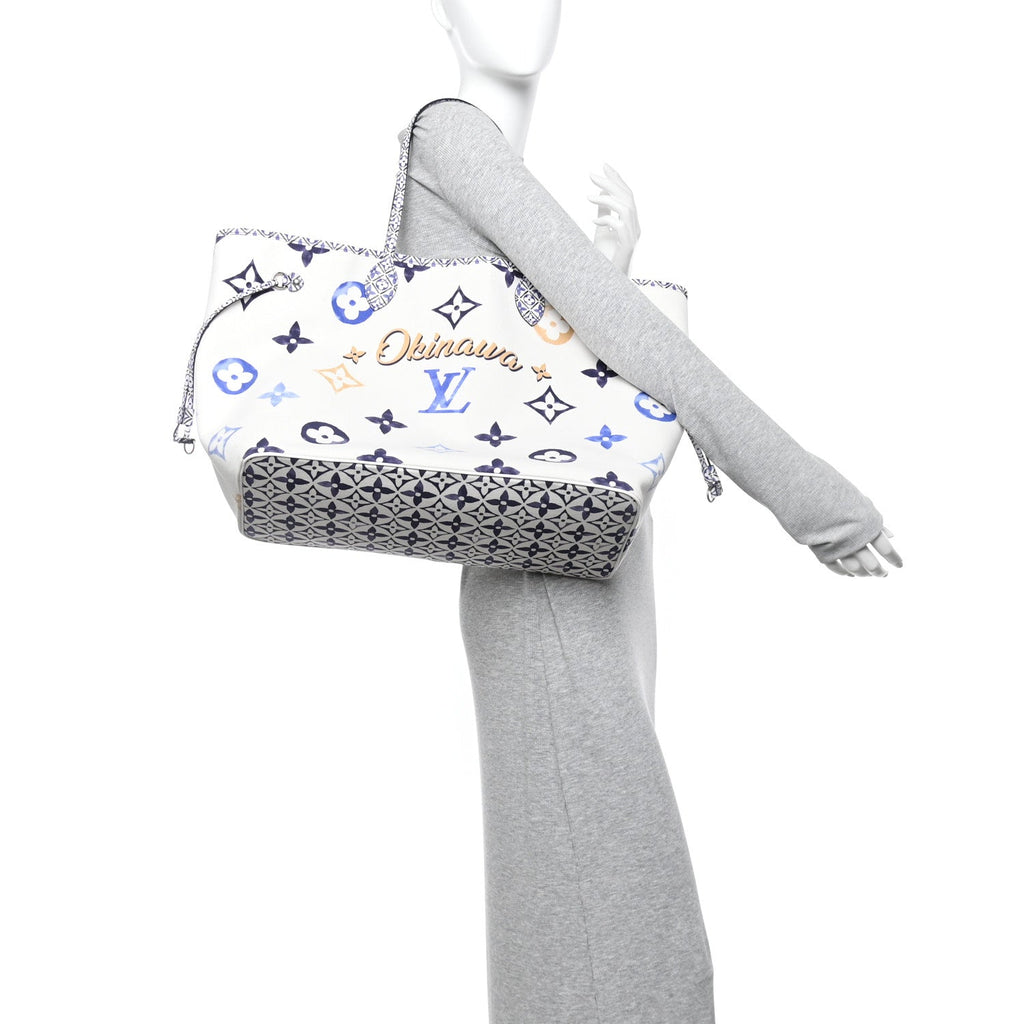 Louis Vuitton Monogram Canvas By The Pool Okinawa 2.0 Neverfull GM Blue