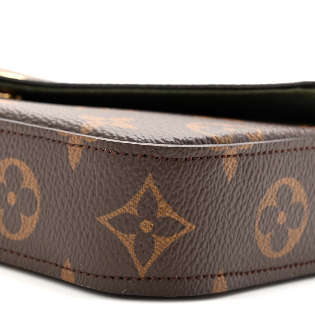 Louis Vuitton Monogram Felicie Strap & Go Kaki
