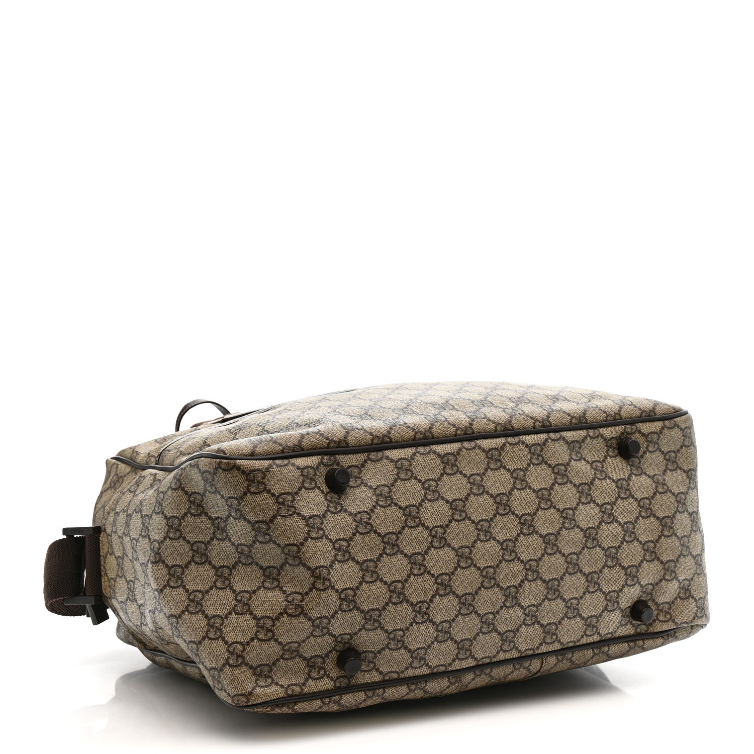 Gucci GG Plus Monogram Interlocking G Briefcase Brown