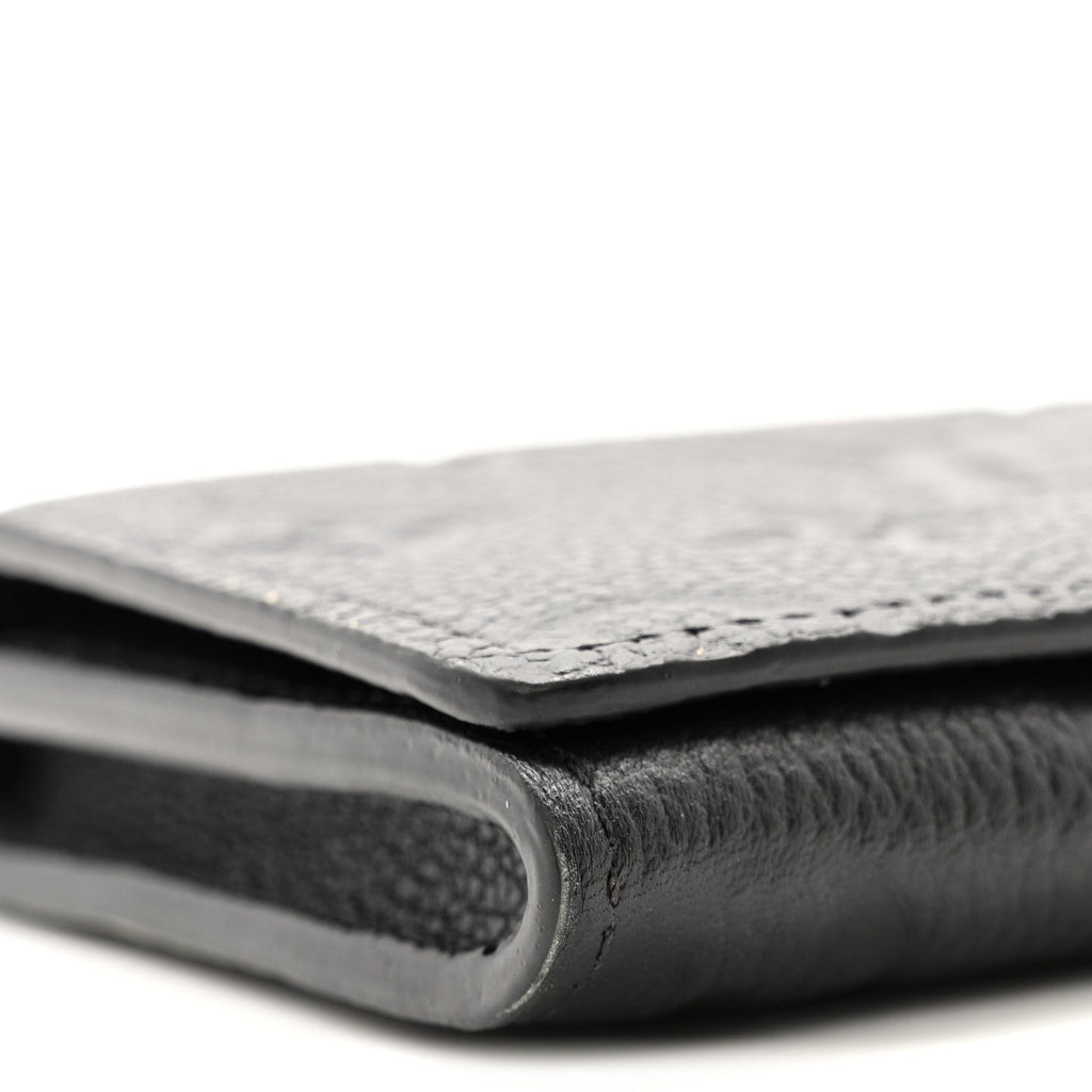 Louis Vuitton Empreinte Business Card Holder Black