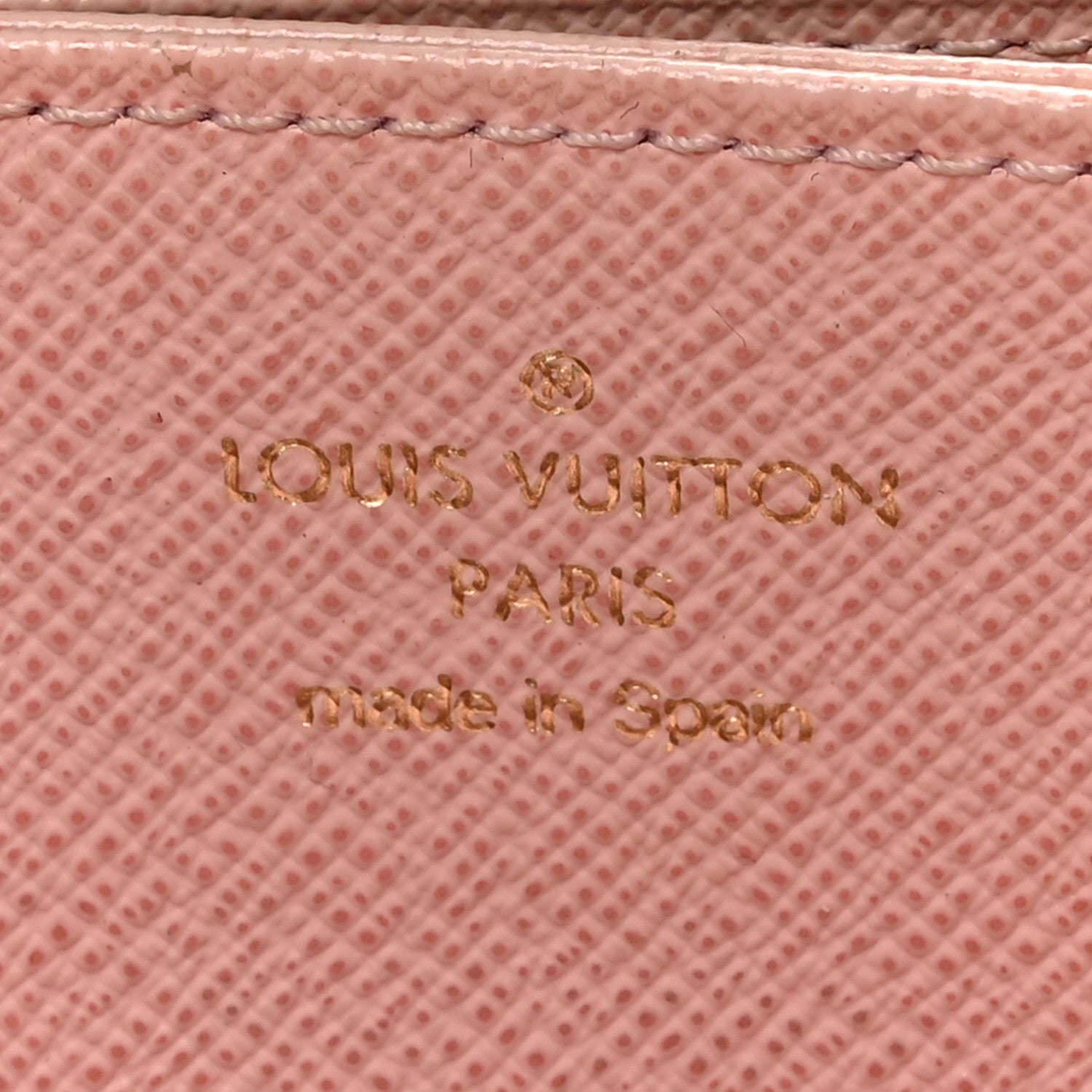Louis Vuitton Monogram Zippy Wallet Rose Ballerine