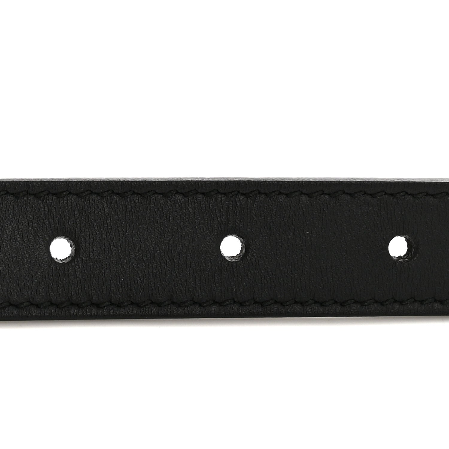 Gucci Calfskin Double G 20mm Belt 80 32 Black