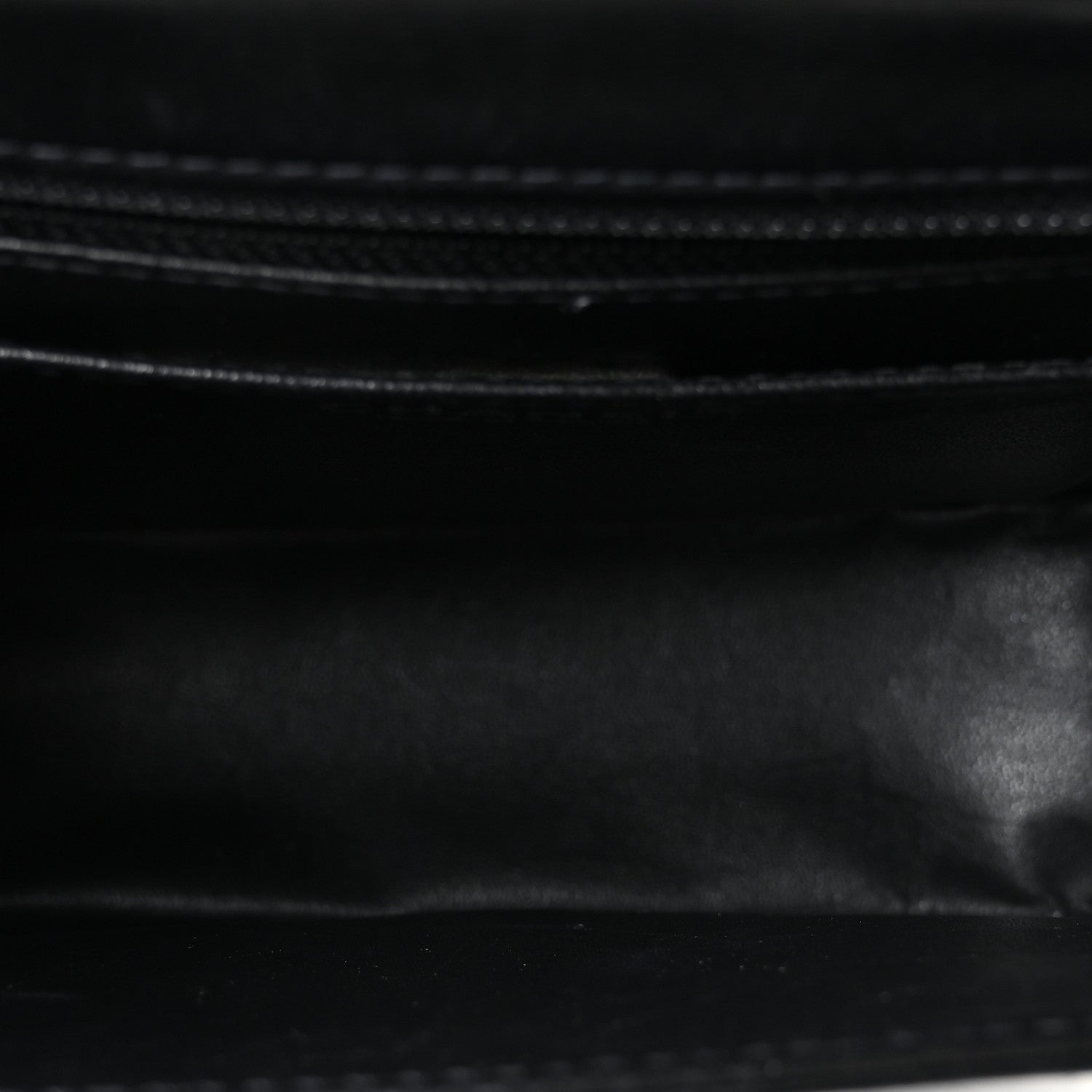 Chanel Lambskin Patent Chocolate Bar Flap Black White
